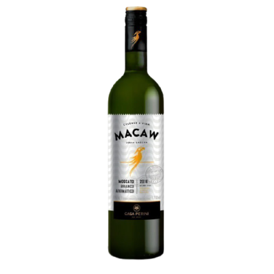 Vinho Macaw Moscato Branco Demi-sec 